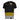 Supporters Graphic Black Cotton Tee