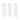 NIKE EVERYDAY 3-Pack White CREW SOCKS