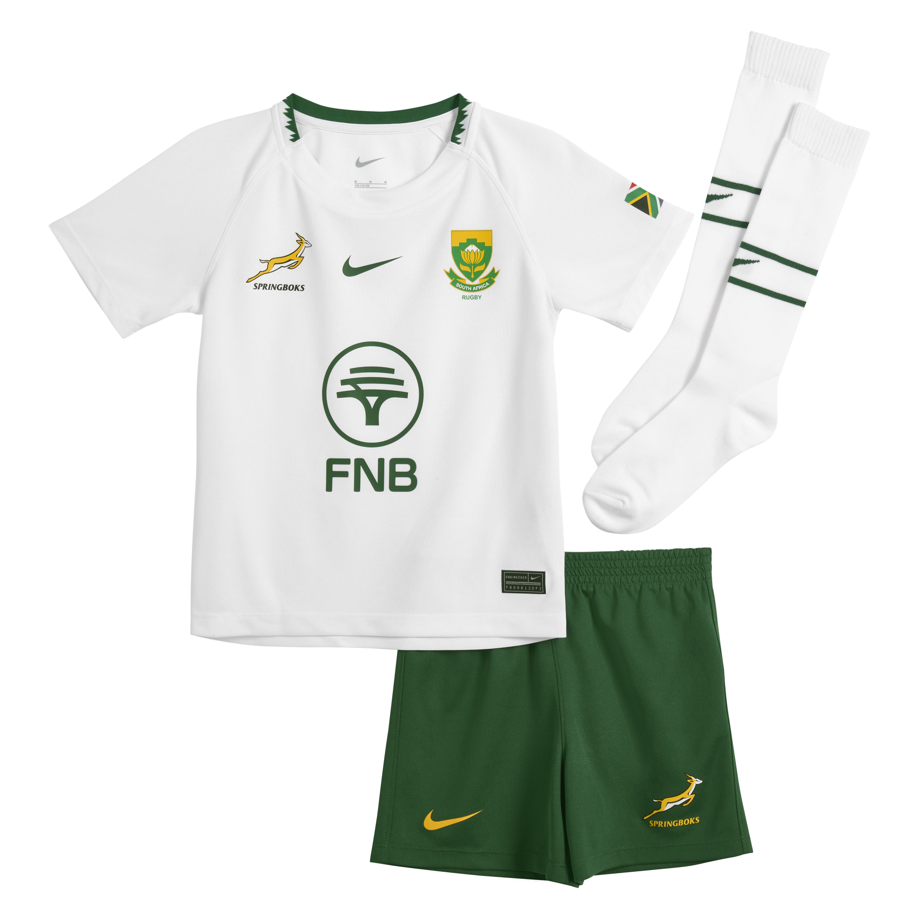SPRINGBOK AWAY YOUNGER KIDS 3PC