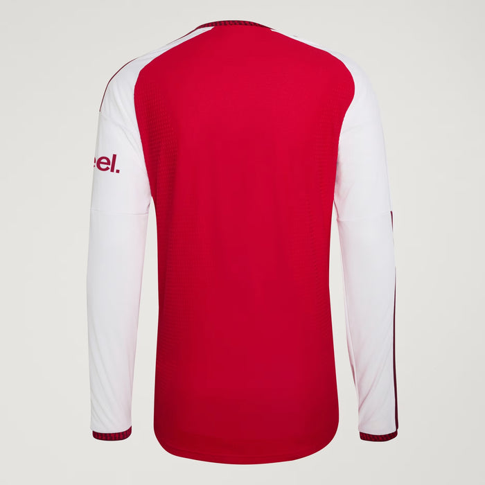 ARSENAL FC 26/27 LONG SLEEVE HOME AUTHENTIC  JERSEY back