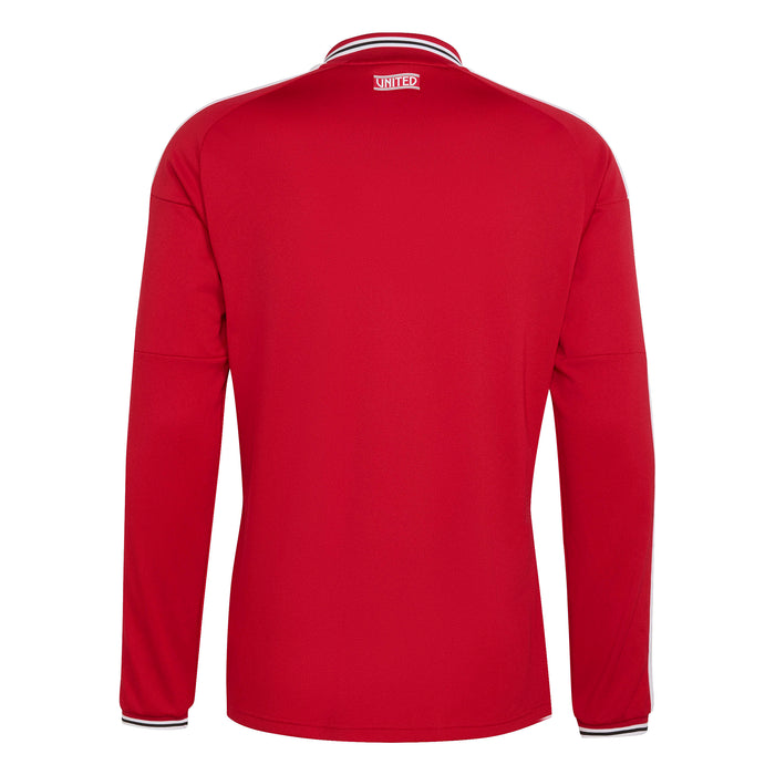 MANCHESTER UNITED 26/27 LONGSLEEVE HOME JERSEY back