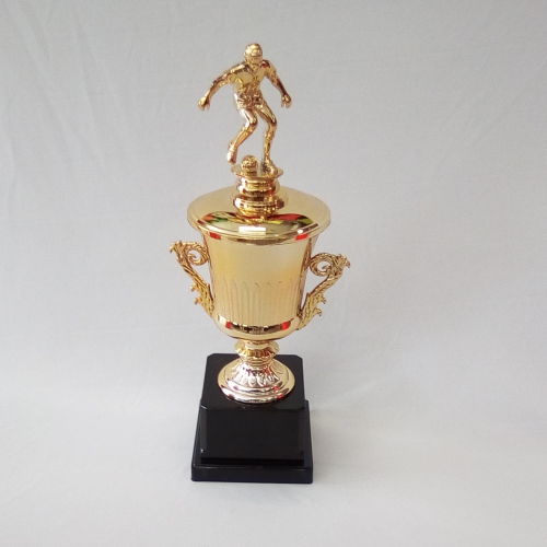 TROPHY GOLD CUP FIGURINE 37CM