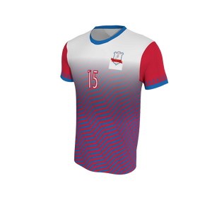 Male Soccer Design 37 Sublimated Tops Inset. (x 8)